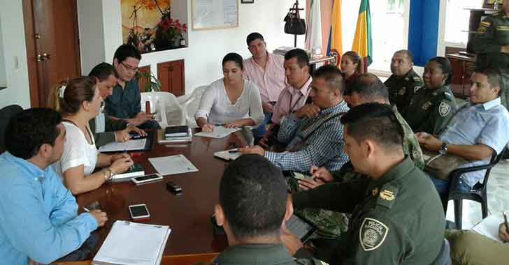 Autoridades se reúnen en La Tebaida para atender brotes de inseguridad - La Cronica del Quindio