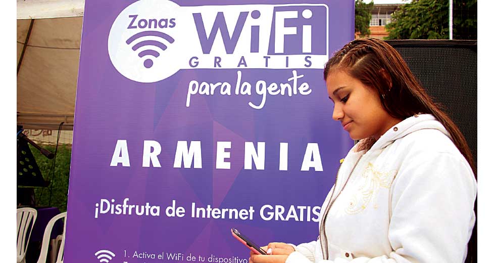 Zonas Wifi gratuitas inauguradas ayer con cobertura de 7.800 m2