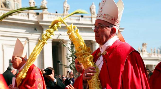 Con procesiÃ³n de Domingo de Ramos, los catÃ³licos avanzan hacia la Pascua