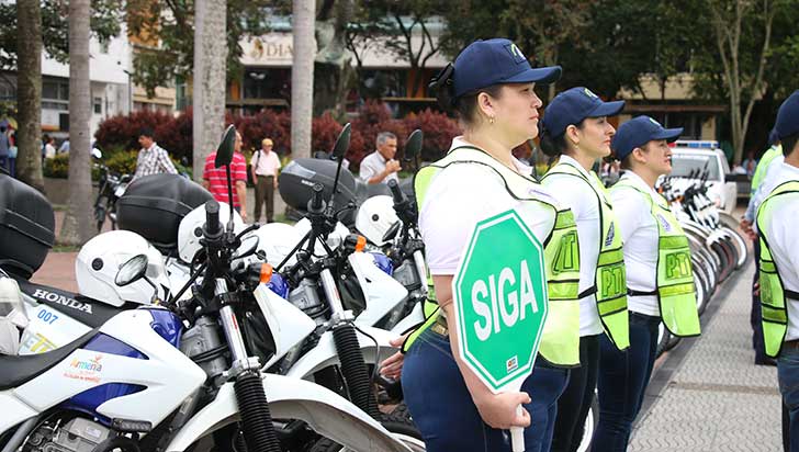 AsÃ­ fue el inicio de la semana de la Seguridad Vial en el QuindÃ­o