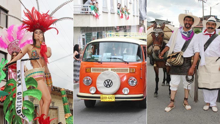 Color, nostalgia y tradiciÃ³n se dieron cita en las calles de CalarcÃ¡