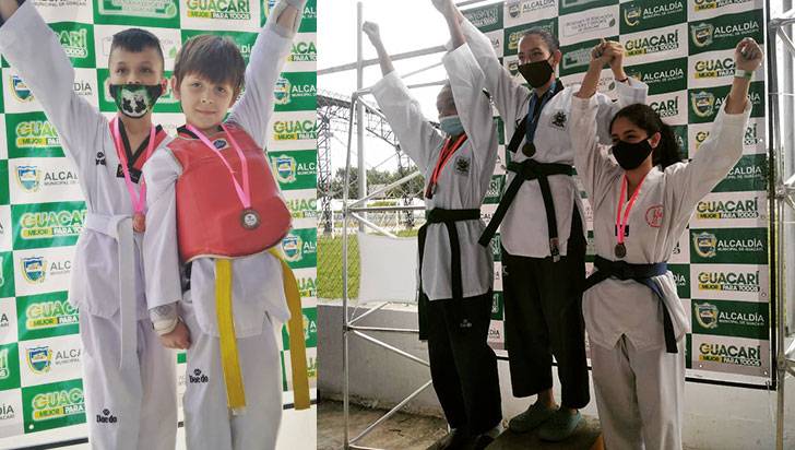 Quindío ganó 8 medallas en la Copa Aurora de Taekwondo