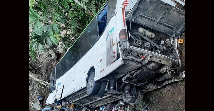 El accidente de un autobús deja 7 muertos y 29 heridos en Antioquia