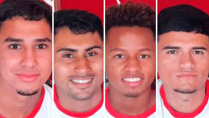 4 jóvenes talentos de Quindianos CD, a 'romperla' en el fútbol de Brasil