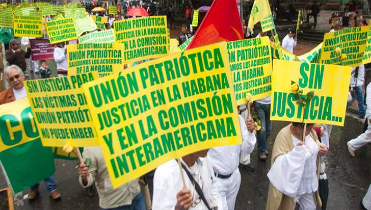 CorteIDH condena a Colombia por "exterminio" del partido Unión Patriótica