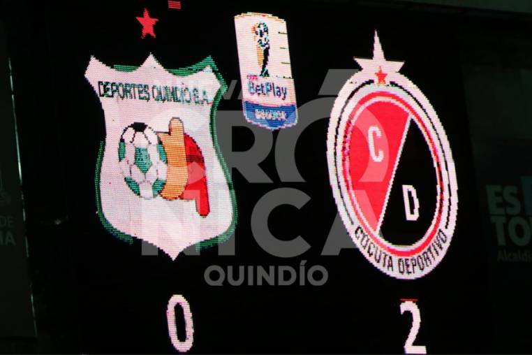 En fotos: El trapiés del Quindío frente al Cúcuta en la Copa Betplay