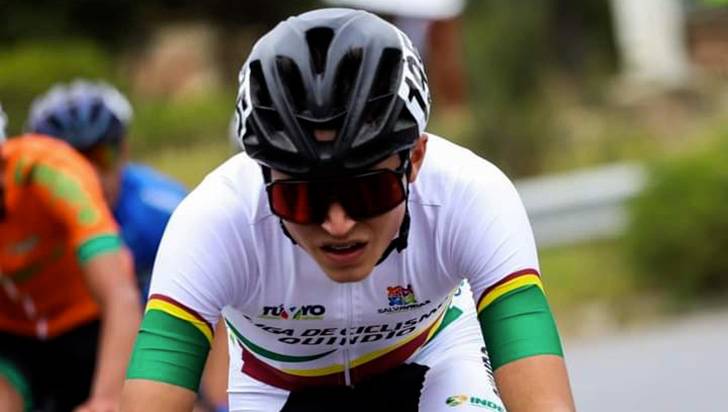 Esteban Mejía, 'joya' del deporte quindiano, fue llamado a la selección Colombia de ciclismo
