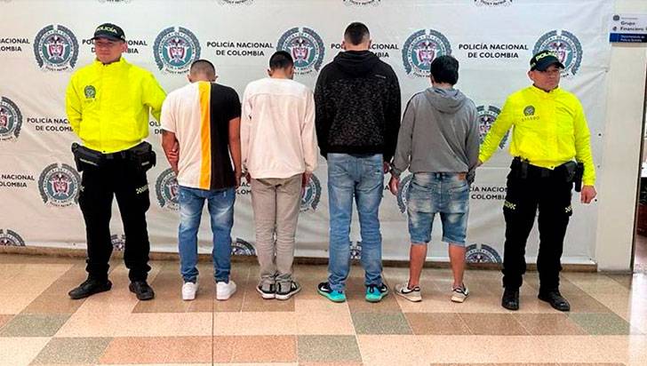 Operación contra el crimen en el Quindío: cayeron atracadores