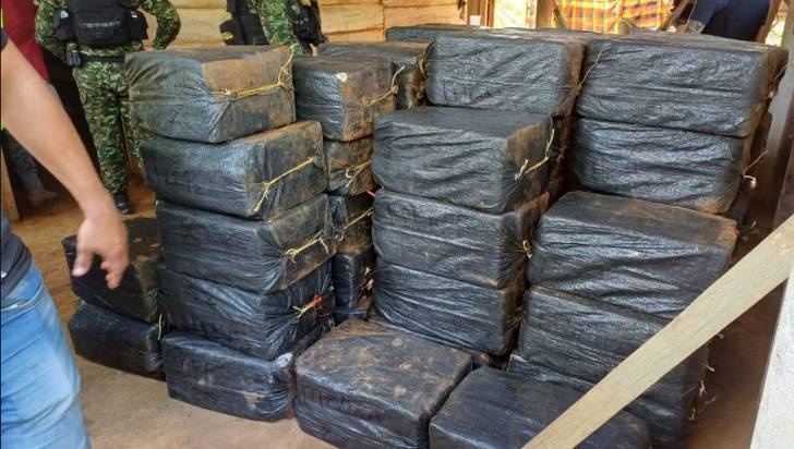 Incautan 5,6 toneladas de cocaína del Clan del Golfo en el noroeste de Colombia