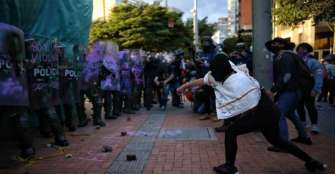 Eln reconoce que participÃ³ en protestas violentas contra brutalidad policial