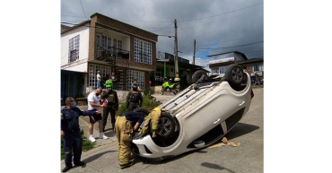 Un lesionado en accidente de tránsito en Circasia