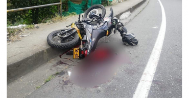 Motociclista perdió una de sus piernas en siniestro de tránsito