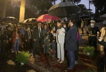 Colombia inaugura en Roma una calle en honor a Gabriel García Márquez