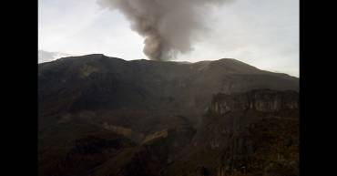 Alerta por aumento de energía sísmica en el Nevado del Ruiz