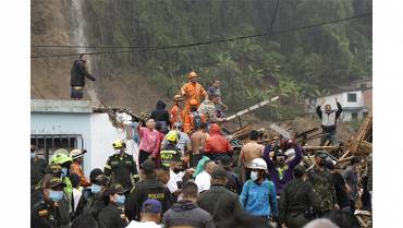 Ascienden a 14 los fallecidos por deslizamiento de tierra en Pereira