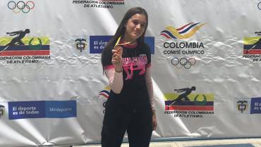 Atleta Susan Cañaveral volvió con los ánimos renovados