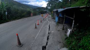 La Línea estará cerrada entre 45 y 60 días por hundimiento entre Cajamarca e Ibagué