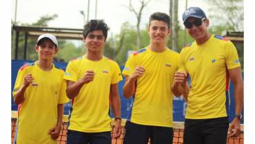 En Armenia, Colombia clasificó al Mundial de Tenis