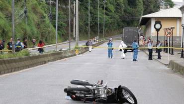 Investigan si otro motociclista estuvo  involucrado en el accidente de La Estación