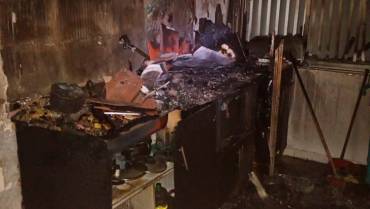 Incendio en unidad residencial del sur de Armenia dejó un lesionado