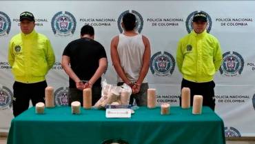 4 capturados en operativos contra el tráfico de estupefacientes en el Quindío
