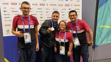 Andrés David Quiroz Gil, 2 medallas en Juegos Mundiales Special Olympics
