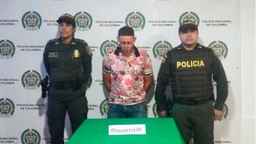 Policía Quindío en alerta por inseguridad: dos detenidos por delitos de porte de armas y hurto