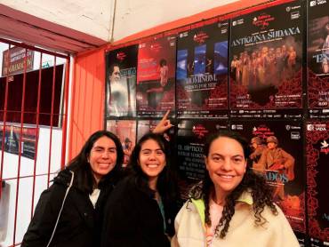 Teatro Azul en Festival Internacional de Mujeres en Escena por la Paz