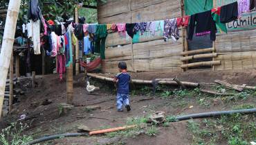 Comunidad Embera Chamí de Pijao; sin agua potable ni electricidad 