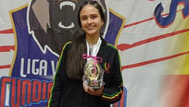 Quindiana Larissa Peña Correa, en preselección Colombia sub-17 de voleibol