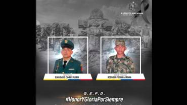 Dos militares pierden la vida en enfrentamiento  contra el Clan del Golfo en La Guajira