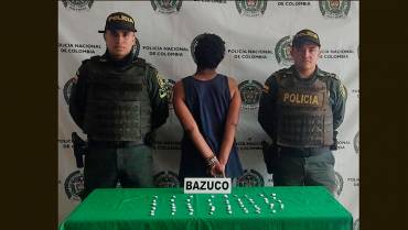 En Calarcá fue capturada mujer con envoltorios de base de coca